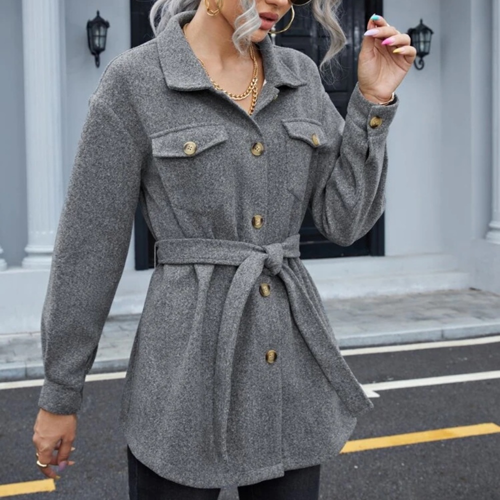 SHEIN• coat🩶